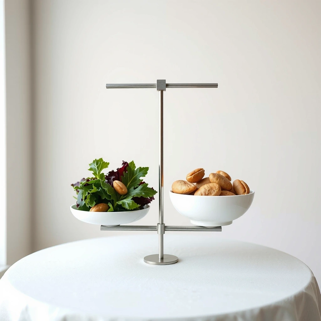 Diagram równowagi Jedzenie i Spoczynek